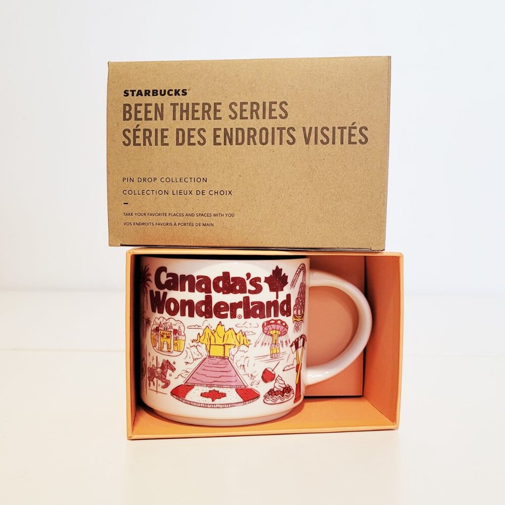 Starbucks Canada's Wonderland Been There Series Pin Drop Collection - NIB